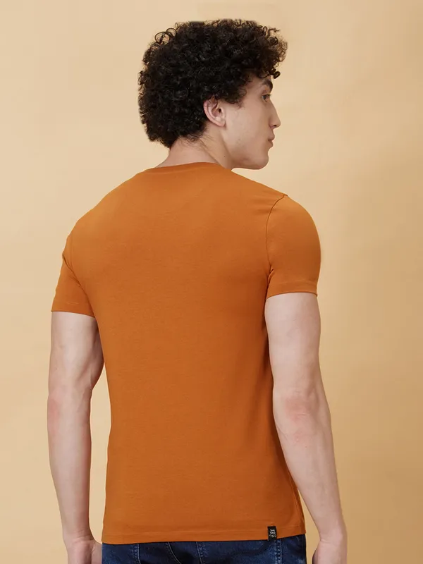 Being Human Men  T-Shirts-Sudan Brown